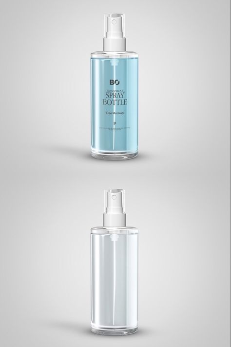 Cosmetic products come in different shapes and materials but the packaging design has a very unique and sleek look. Among so many cosmetic clear packaging spray bottles are widely used maybe one of the reasons is, it is more convenient to use the liquid cosmetic. Pixpine is presenting another stunning free design resource of Transparent Spray Bottle mockup. #free #mockup #design #spraybottle #transparentbottle #cosmeticbottle #clearbottle #packaging #branding #plasticbottle #liquidspraybottle Cosmetic Bottle Mockup, Bottle Mockup Free, Window Poster, Clear Packaging, Postcard Mockup, Free Mockup Templates, Cosmetic Bottles, Mist Spray, Cosmetic Products