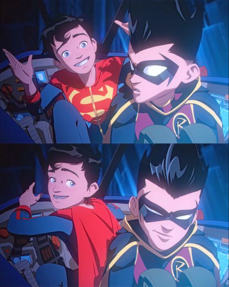 Super Sons Wallpaper, Dc Superfamily, Dc Supersons, Battle Of The Super Sons, Dc Comics Funny, Super Sons, Thomas Wayne, Teen Titans Fanart, Wayne Family