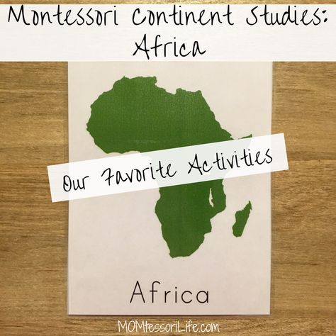 Montessori Continent Studies:  Africa — Our Favorite Activities – MOMtessori Life Migration Activities, Africa Continent, Montessori Homeschool, Cultural Studies, Fashion Organization, Preschool Lessons, Homeschool Preschool, Project Based Learning, Montessori Activities