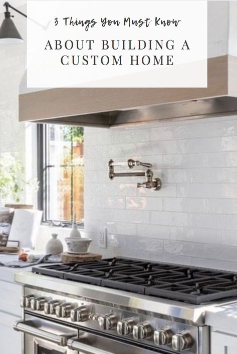 Who do you hire and when do you hire them, here are some tips for who does what in a custom home build. Building A Custom Home, Custom Home Build, Casual Luxury, Curated Design, Bath Design, Kitchen Layout, Renovation Project, Beautiful Space, Custom Home