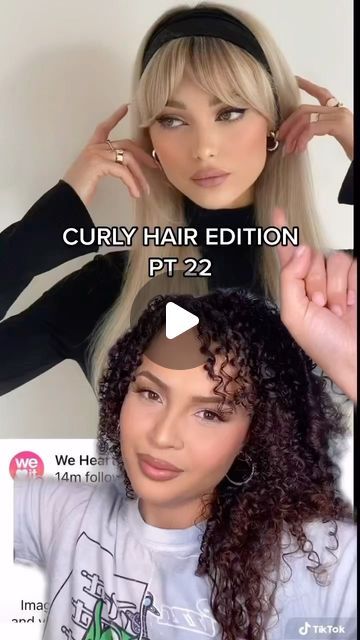 LeeSondra Berovides✨ on Instagram: "CURLY HAIR EDITION PT 22✨ This is the cutest way to hear a headband. I’ve been loving it! 

#curlyhair #curlyhairstyles #curlygirlmethod #curlyhairedgoals #curlyhairproducts #simplehairstyle #hairstyles #hairtutorial #hairreels" Cute Headband Hairstyles Curly Hair, Curly Hair Headband Styles, Headband Hairstyles Curly Hair, Curly Hairstyles With Headbands, Curly Hair Headband, Curly Girl Method, Headband Styles, Headband Hairstyles, Hair Tutorial