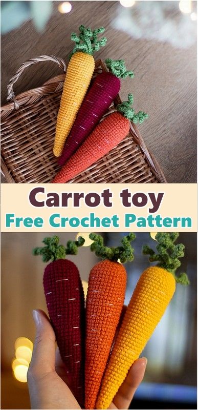 Easter Delights Crochet Carrots Patterns for Festive Fun Carrot Crochet Pattern Free, Crochet Carrots Pattern Free, Crochet Carrot Pattern, Carrot Crochet Pattern, Crochet Veggies, Carrot Crafts, Carrot Art, Crochet Carrot, Carrot Craft