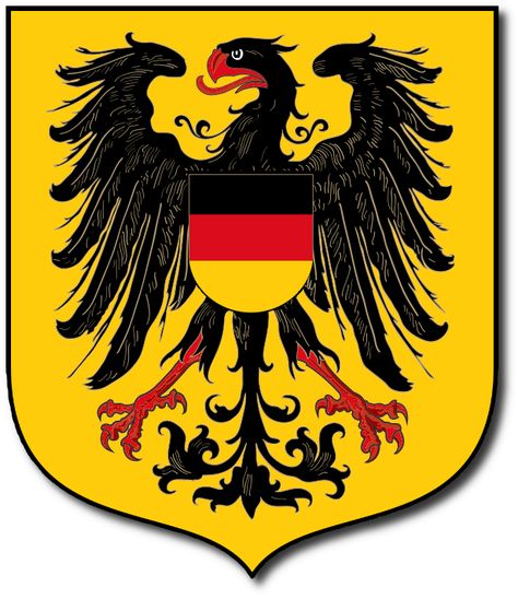 alternate coat of arms of Germany Germany Coat Of Arms, Germany Project, German Symbols, German Coat Of Arms, Traditional Flowers, Wisconsin Vacation, Polish Eagle, German Eagle, Germany Flag