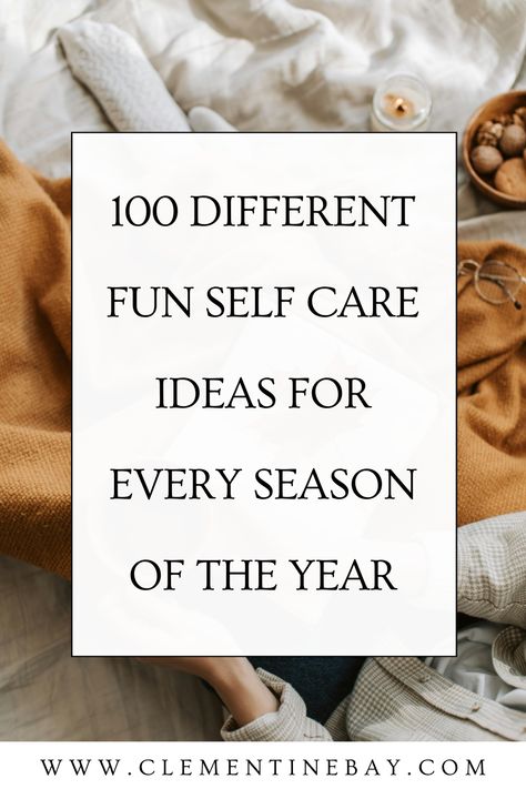 Take care of yourself with these 30 simple habits that will help you feel your best mentally, physically, and emotionally. #selfcare #wellness Fun Self Care Activities, Wellness Day Activities, Self Care Checklist Ideas, Fun Self Care Ideas, Cheap Self Care Ideas, Self Care Things To Do, Selfcare Calendar, Selfcare Activities, Self Care Bucket List