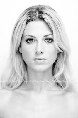 Headshot BnW Laura Surrich, Pretty Face, Photo Shoot, Actresses, Celebrities