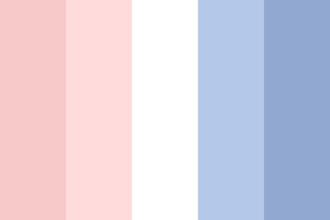 Rose Quartz And Serenity Color Palette, Rose And Blue Color Palette, Pastel Pink And Blue Color Palette, Canva Pallete, Rose Quartz And Serenity Aesthetic, Serenity Color Palette, Pink Carrd, Serenity Aesthetic, Pantone Rose Quartz Serenity