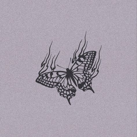 Butterfly With Fire Tattoo, Rose Snake Tattoo Design, Flaming Butterfly, Rose Neck Tattoo, Diamond Tattoo Designs, Tatuagem Masculina Pequena, Small Rose Tattoo, Flame Tattoos, Diamond Tattoos