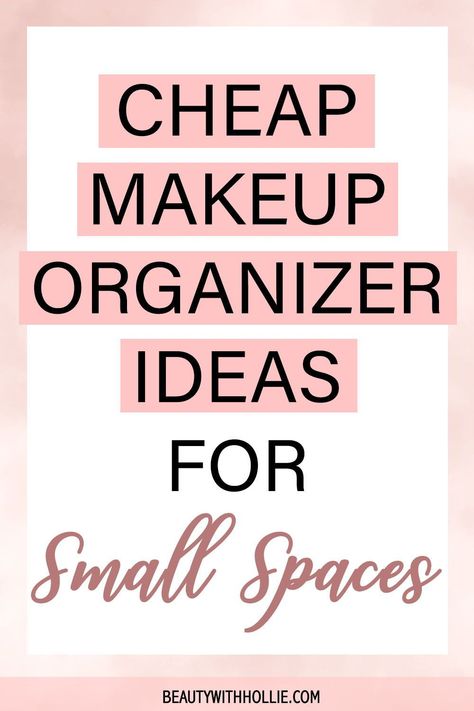 Face Cream Organization Ideas, Makeup Storage Ideas For Small Spaces, How To Store Makeup Brushes, Makeup Storage For Small Spaces, Small Makeup Storage, Makeup Organization Aesthetic, Cheap Makeup Organization, Makeup Organization Ideas, Makeup Organizer Ideas