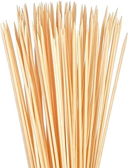 Bambu Stix Marshmallow Roasting Sticks - 36 Inch 5mm Thick Heavy Duty - Extra Long Bamboo Sticks - Smores Sticks - Bonfire Skewers - Bamboo Skewer - 100% Compostable (100 Piece) Campfire Accessories, Smores Sticks, Marshmallow Smores, Marshmallow Roasting, Marshmallow Sticks, Marshmallow Roasting Sticks, Kabob Skewers, Bbq Skewers, Diy Trellis