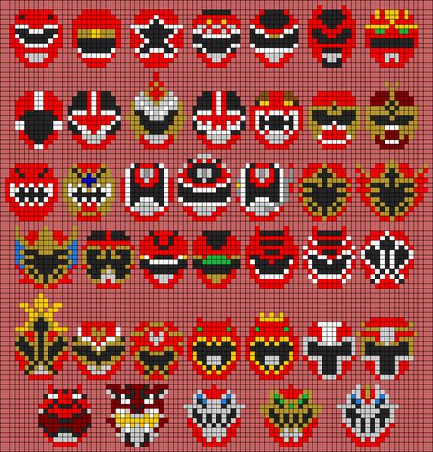 Power Ranger Perler Beads, Pixel Cartoon, Graph Art, Prairie Design, Geeky Cross Stitch, Pixel Beads, Lego Activities, Fuse Bead Patterns, Aqua Beads