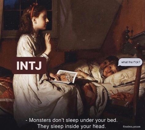 Driller. on Twitter: "How an INTJ babysitter would be... #MBTI #INTJ #infp #intp #entp #entj #mbtimeme… " Intj Mood, Intj Personality Art, Intj Boyfriend, Intj X Istp, Intj And Entp, Intj Vibes, Intj Entp, Intj Things, Intj Infp