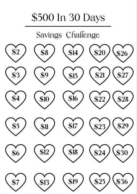 500 in 30 Days Savings Challenge Low Income Savings Challenge Savings Templatecash Stuffing New Year Savings Financial Goal Savings - Etsy Canada 500 Challenge Money, Small Money Challenge, Saving Goals Ideas, 3 Month Savings Challenge Biweekly, Low Budget Saving Challenge, December Savings Challenge, Budget Challenge Saving Money, 500 Savings Plan, 2025 Savings Challenge