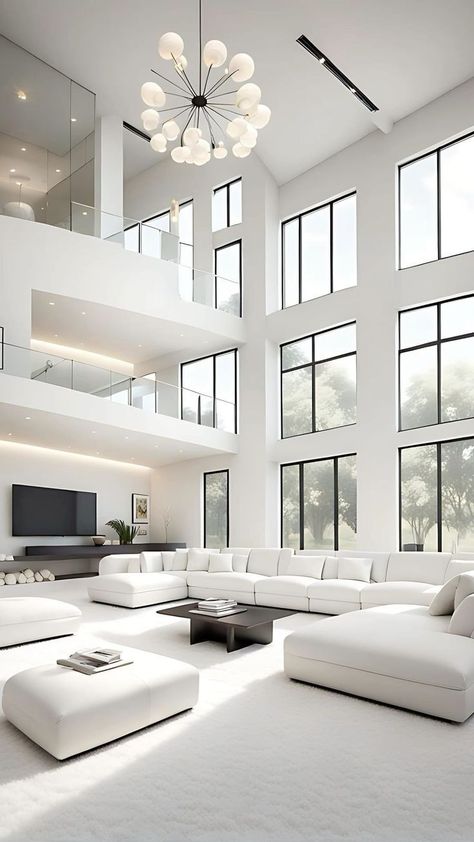 Modern Mansion Interior, Mansion Interior, Dream House Rooms, Floor To Ceiling, Floor To Ceiling Windows, Luxury Homes Dream Houses, Dream House Interior, Design Your Dream House, Ceiling Windows