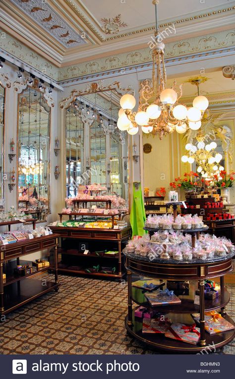 Cafe Demel, Vienna, Austria Stock Photo Cafe Demel Vienna, Demel Vienna, Vienna Coffee House, Pizza Hamburger, Chocolate Store, Vienna Travel, Chocolate Stores, Town Square, Chocolate Shop