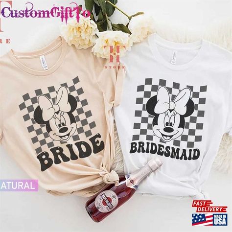 Minnie Bridesmaid Shirt Disney Bride Bachelorette Party Unisex Hoodie Check more at https://customgiftto.com/product/minnie-bridesmaid-shirt-disney-bride-bachelorette-party-unisex-hoodie/ Disney Bachelorette Party Shirts, Disney Bachelorette Party, Disney Bachelorette Parties, Disney Bachelorette, Bridesmaid Shirt, Disney Bride, Bride Bachelorette, Bachelorette Party Bride, Bridesmaid Shirts