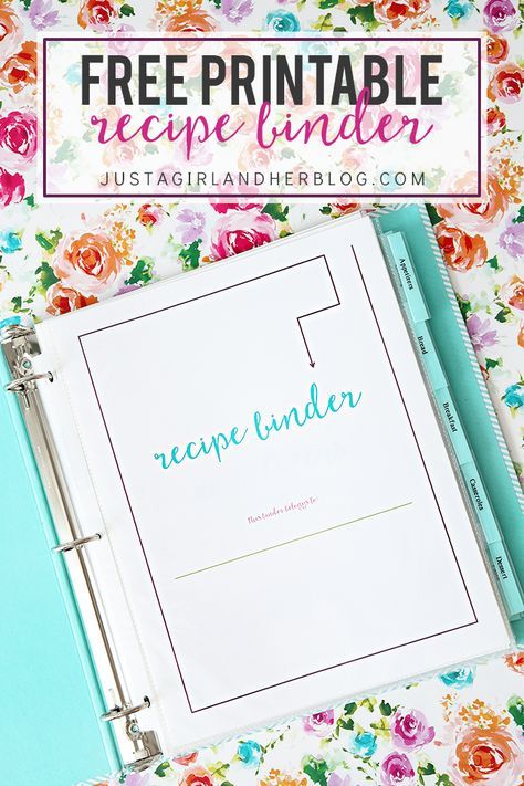 Love these super cute free printable recipe cards! She even gives two styles -- one type to fit in a recipe binder and also traditional 4 x 6 recipe cards! Head over to the post to print yours and organize your recipes! Recipe Book Free Printables, Home Made Recipe Book, Recipe Organization Ideas, Recipe Binder Template, Recipe Binder Printables, Diy Recipe Binder, Recipe Book Ideas, Recipe Cards Printable Free, 3d Templates