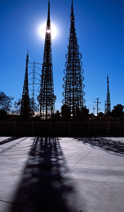 The Los Angeles suburb of Watts is notorious for the 1965 riots – and for one of the world's great public art works, says Carolyn Lyons 33rd Parallel, Watts Riots, Watts Towers, La Living, Surealism Art, California Los Angeles, City Of Angels, Los Angeles Area, Historic Preservation