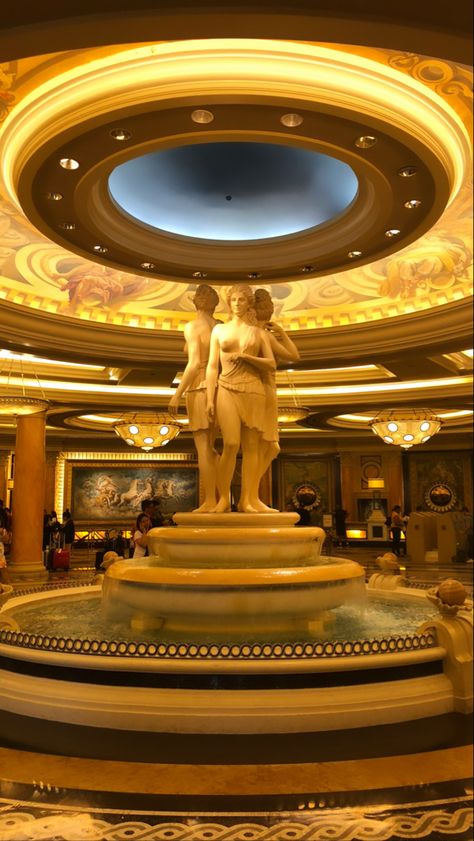 art, statue, vegas, water fountain 007 Style, Caesars Palace Las Vegas, Caesars Palace, Vegas Trip, Paloma, Statue Of Liberty, Palace, Las Vegas, Casino