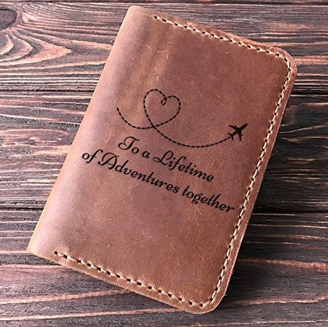 Cute Passport Holder, Couple Passport Cover, Diy Passport, Gift For Traveler, Handpainted Bags, Leather Passport Holder, Passport Case, Leather Passport Cover, Passport Wallet