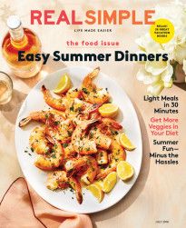 20 Make-Ahead Family Recipes - Real Simple Lemon Garlic Green Beans, Pasta With Olives, Roasted Tomato Sauce, Real Simple Magazine, Easy Summer Dinners, Food Issues, Green Bean Recipes, Boneless Chicken Breast, Summer Dinner