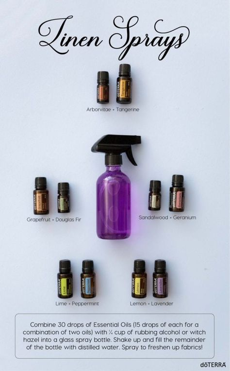 Lavender Essential Oil Uses, Doterra Essential Oils Recipes, Homemade Essential Oil, Essential Oil Spray, Essential Oils Cleaning, Diy Essentials, Essential Oil Diffuser Blends, Doterra Oils, Oil Diffuser Blends