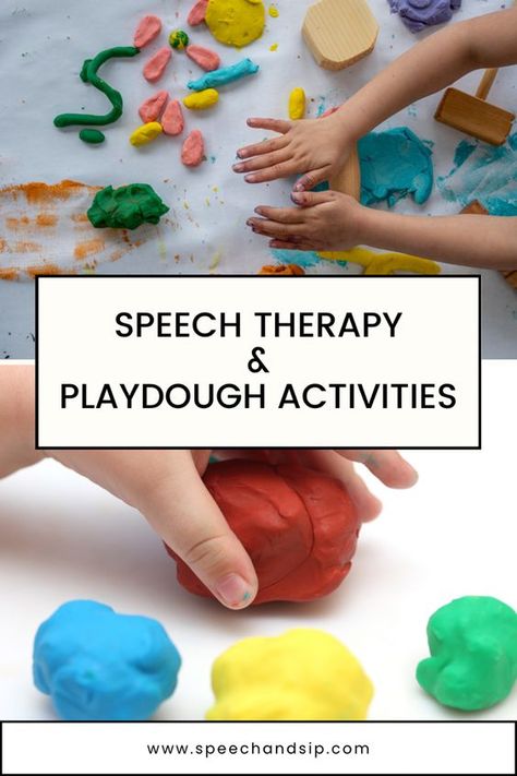 How do you incorporate speech therapy targets when playing with playdough? This post is for you if you’re looking for speech, language and communication arwas to focus on when engaging in playdough activities with your child. From stories to speech sounds and gestalt language to vocabulary and concepts, speech therapy activities like playdough can help with supporting your child’s development Speech Therapy For Toddlers Activities, Speech Activities For Toddlers, Communication And Language Activities, Speech Therapy For Toddlers, Playdough Ideas, Communication Ideas, Speech Therapy Activities Preschool, Language Development Activities, Speech Therapy Tools