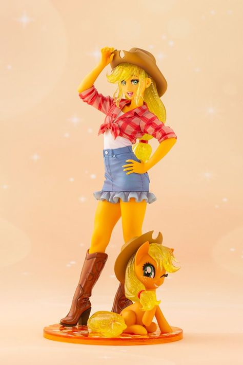 Special Edition My Little Pony Bishoujo Applejack Human, Model Kits Hobbies, My Little Pony Figures, My Little Pony Collection, My Little Pony Applejack, My Little Pony Twilight, Frame Arms Girl, King Of Fighters, Dynamic Poses