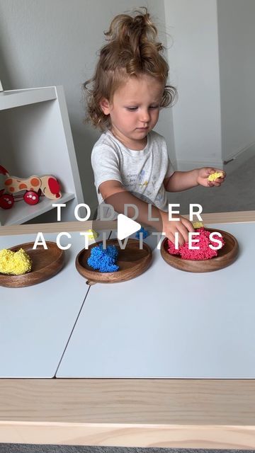 Natalia BeBe on Instagram: "Simple and educational activities for toddlers.🤍
My daughter is 20 months old, but you can start doing these activities with your baby from about 1.5 years old.
You can find everything you need for games in my Amazon storefront. ❤️
Have fun😃❤️
#toddleractivity
#toddleractivities #babyactivities #sensoryactivities #games #toddler" Activity For 12 Month Old, 1.5 Year Baby Activities, 20 Months Old Activities, Activities 18month Old, Activities For 1.5 Year Baby, 1.5 Year Activities, Activities For 20 Month Old, Activities For Kids At Home 1 Year, 20 Month Old Activities