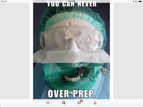 Safety first ☺️ Dental Hygiene Humor, Dental Assistant Humor, Dental Ideas, Hygiene School, Dental Nurse, Dental Assisting, Dental World, Dental Posts, Dental Jokes