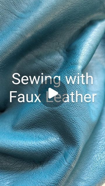 Alisa Halton 🇬🇧 🇺🇦 on Instagram: "My tips for sewing with faux leather... Enjoy! #sewingtutorial #fauxleather #sewingfauxleather #ecoleather #leatherskirtsewing #sewingleather #sewingtip #leathertutorial" Sewing Faux Leather Fabric, Tips For Sewing, Leather Tutorial, Leather Sewing, How To Make Skirt, Faux Leather Top, Sewing Instructions, Sewing Leather, Sewing Skirts