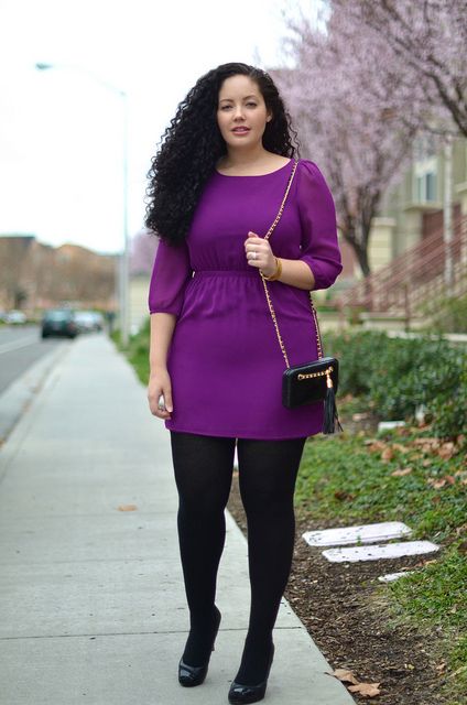 Purple Dress Outfit, Tanesha Awasthi, Office Wears, Plus Size Inspiration, Walking Closet, Casual Dressing, Outfit Work, Business Suits, Big Girl Fashion