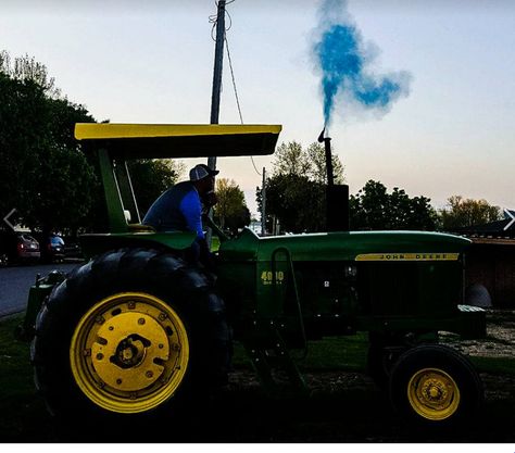 Gender Reveal by chalk powder in the exhaust of a tractor! Gender Reveal Ideas Tractor, Tractor Gender Reveal Ideas, Tractor Gender Reveal, Farmer Gender Reveal Ideas, Gender Reveal Farm Theme, Gender Reveal Country, Farm Gender Reveal Ideas, Country Gender Reveal Ideas, Farm Gender Reveal