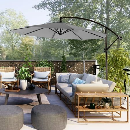 Garden Lounge Area, Poolside Chairs, Outdoor Patio Shades, Best Patio Umbrella, Cantilever Patio Umbrella, Offset Patio Umbrella, Garden Lounge, Cozy Patio, Patio Shade