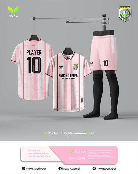 Design archives from Team name : SMKN 1 LELEA INDRAMAYU Print type : FULLPRINT Material type : Dry-FIT Milano Do you need a custom design ? Click Link in bio MOXA Sportswear tempatnya bikin jersey untuk tim atau komunitas kamu. Mulai dari jersey futsal, bola, badminton, basket sampai jersey casual vintage bisa! Banyak pilihan jenis bahan dan pilihan jenis logo yang bisa kamu gunakan. Chat admin sekarang juga untuk konsultasi pembuatan jersey kamu. Klik tombol whatsapp atau DM kami. #moxasp... Jersey Design Futsal, Jersey Futsal Printing Design, Jersey Futsal, Jersey Vintage, Profile Pictures Instagram, Do You, Team Name, Jersey Design, Badminton