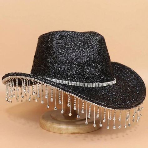 Music Festival Party, Western Cowboy Hats, Wide Brim Sun Hat, Cow Girl, Cowgirl Hats, Sparkles Glitter, Girl With Hat, Festival Party, Western Cowboy