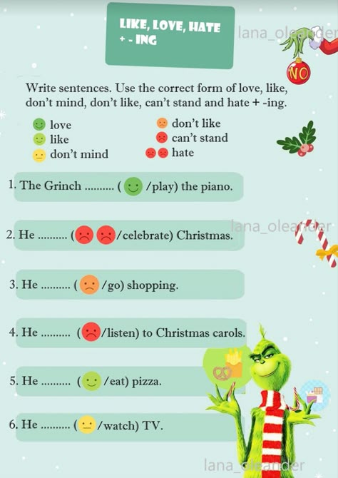 Grinch Worksheets, Advanced English Grammar, Speaking Activities Esl, Ingles Kids, English Articles, English Projects, English Activities For Kids, Secondary English, English For Beginners