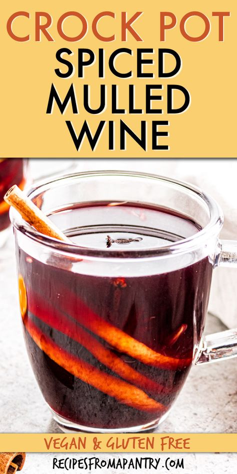 Mulled Wine Recipe Crockpot, Mulled Wine Crockpot, Spiced Wine Recipe, Hot Wine, Spiked Apple Cider, Spiked Eggnog, Leftover Wine, Mulled Wine Recipe, Warm Wine