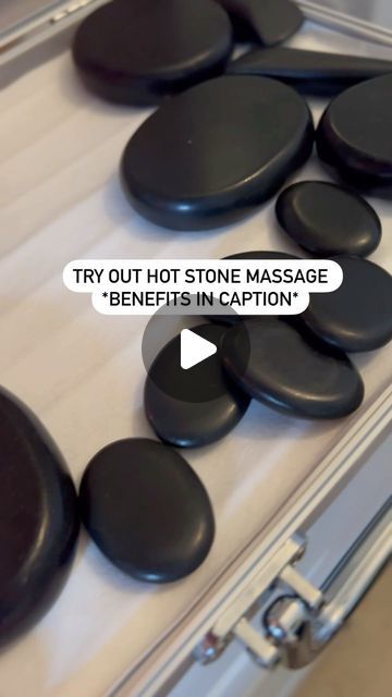 MIAMI PROSESSIONAL MASSAGE THERAPY on Instagram: "Indulge in the warmth of relaxation with a Hot Stone Massage. Melt away stress, boost circulation, and experience ultimate tranquility. 🌟🔥 #hotstoneheaven Check out the benefits: Deep Relaxation: The heat from the stones promotes deep relaxation, reducing muscle tension and stress. Pain Relief: Hot stones can alleviate muscle aches and pains, making it an effective therapy for conditions like arthritis or muscle injuries. Improved Circulation: The heat from the stones dilates blood vessels, enhancing blood flow and circulation throughout the body. Reduced Stress and Anxiety: The combination of heat and massage helps lower stress hormones and induces a calming effect, reducing anxiety. Enhanced Sleep: Many people find that hot stone How To Use Hot Stones For Massage, Hot Stone Massage Benefits, Hot Stone Massage Techniques, Massage Therapy Aesthetic, Boost Circulation, Licensed Massage Therapist, Massage Stones, Aesthetic Ig, Foot Reflexology