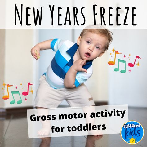 Bring in the New Year with some creative, fun, and engaging crafts and ideas for your little ones! From gross motor activities to games that celebrate the holiday, ClubbhouseKids has just what you need to make this New Year extra special. Keep your toddlers moving and learning with projects that are sure to be a hit in the classroom, daycare, or at home. Click to learn more and get inspired with 5 amazing New Year crafts and ideas for toddlers! New Years Gross Motor Activities, New Years Gross Motor Activities For Toddlers, New Years Math Activities For Toddlers, Nye Toddler Activities, New Years Lesson Plans For Toddlers, Happy New Year Preschool Activities, New Years Toddler Activities, New Years Activities For Toddlers, New Year Activities For Toddlers