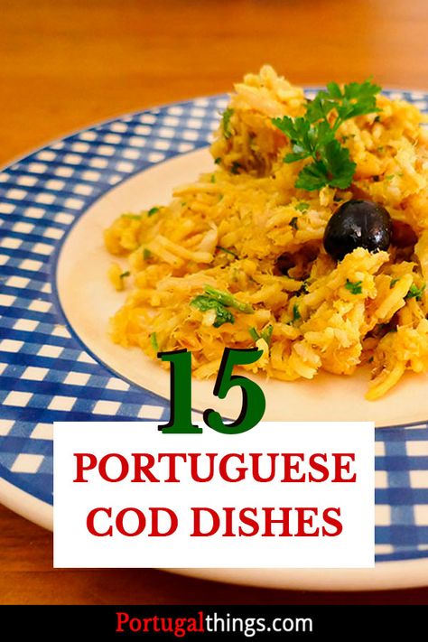 Portuguese Cod Fish Recipes, Cod Dishes, Cod Cakes, Grilled Cod, Cod Fish Recipes, Portuguese Cuisine, Regional Food, Cod Recipes, Cod Fish