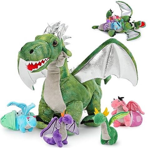 Dragon Stuffed Animal, Kawaii Dragon, Dinosaur Toys For Kids, Pet Dragon, Pink Dragon, Dragon Toys, Birthday Halloween Party, Presents For Kids, Baby Dragon