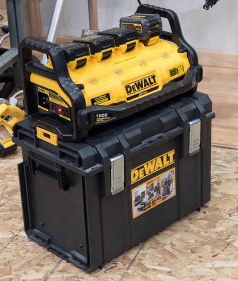 Dewalt Tool Box, Dewalt Storage, Dewalt Tough System, Mobile Workshop, Service Truck, Dewalt Tools, Electrician Tools, Portable Power Station, Dewalt Power Tools