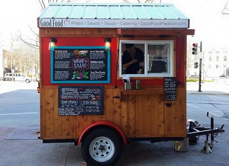 Food Truck, Trailer Designs | Caged Crow Fabrication Diy Food Truck, Food Truck Trailer, Custom Food Trucks, Food Concession Trailer, Gerobak Dorong, Coffee Trailer, Food Rings, Hot Dog Cart, Food Truck Business