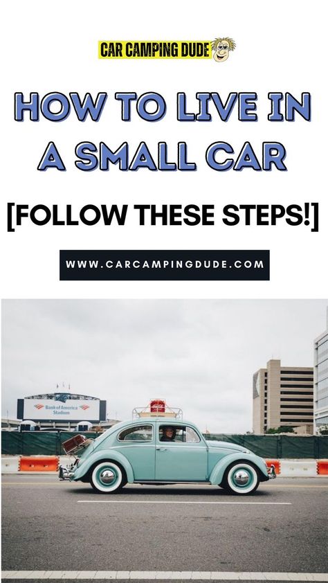 SmallCarLiving | MinimalistLifestyle | RoadAdventure | CompactLiving Small Car Living, Living In Car Hacks, Living Out Of Your Car, Living In Your Car, Boondocking Camping, Adventurous Lifestyle, Living In Car, Car Living, Bank Of America Stadium