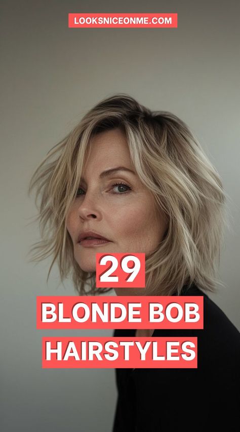 Make heads turn with these gorgeous blonde bob hairstyles! From bold platinum tones to soft honey hues, these looks add dimension and sophistication to your hair. Platinum Blonde Bobs, Blonde Bob Hairstyles, Hairstyles Trendy, Pinterest Hair, Blonde Bobs, Platinum Blonde, Blonde Bob, Hair Transformation, Bob Hairstyles