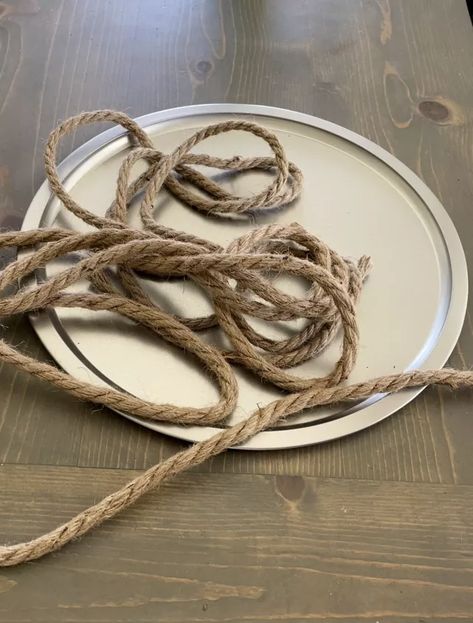 Dollar Tree Boho Tray | Hometalk Boho Decorating, 4h Ideas, Boho Store, Twine Crafts, Diy Pizza, Glue Craft, Shower Rings, Boho Decoration, Boho Crafts Diy