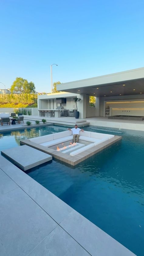 FOXTERRA Design | Landscape & Pool Design (@foxterradesign) • Instagram photos and videos Foxterra Design, Bar B Q, Design Landscape, Pool Design, Pool Ideas, Blue House, House 2, Pool Designs, Sweet Home