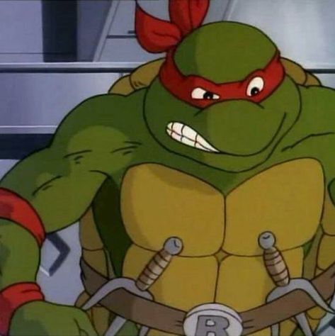 Raph Tmnt, Raphael Ninja Turtle, Raphael Tmnt, Simpsons Drawings, Ninja Turtles Funny, Teenage Mutant Ninja Turtles Art, Ninja Turtles Art, Tmnt Turtles, 80s Cartoons