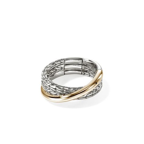 JH Essential Crossover Ring, Gold, Sterling Silver – John Hardy John Hardy Jewelry, Crossover Ring, John Hardy, Diamonds And Gold, Gold Leather, Ring Gold, Silver Rose Gold, Womens Jewelry Rings, Sterling Ring