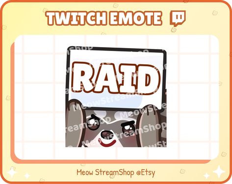 Excited to share the latest addition to my #etsy shop: Twitch Emote / Cute Raccoon raid, angry, mad Emotes / Kawaii Raccoon Red Panda Chibi Sub Emoji https://etsy.me/3BMuMp2 #animal #youtube #streamer #discordemotes #emoji #pokemon #twitchstreamer #subbadges #chibi Emotes Twitch, Discord Emotes, Cute Raccoon, Twitch Emotes, Red Panda, Submarine, Drawing Illustrations, Pokemon, Etsy Shop